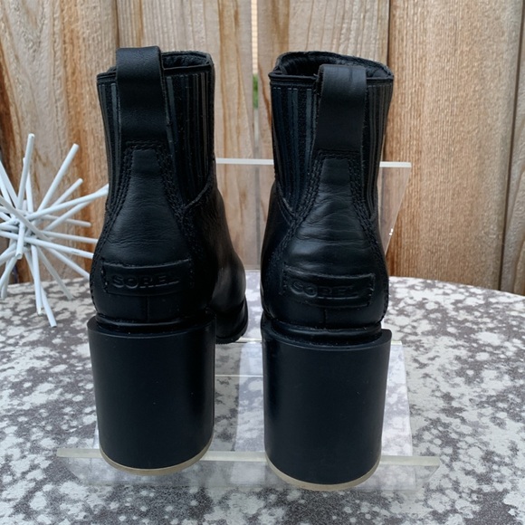 Sorel Margot Chelsea Platform Boot Black - Picture 6 of 16